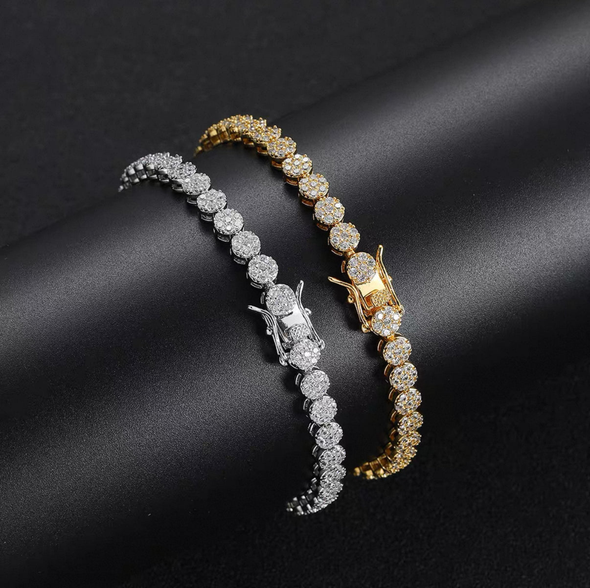 Aurora Pave Tennis Bracelet