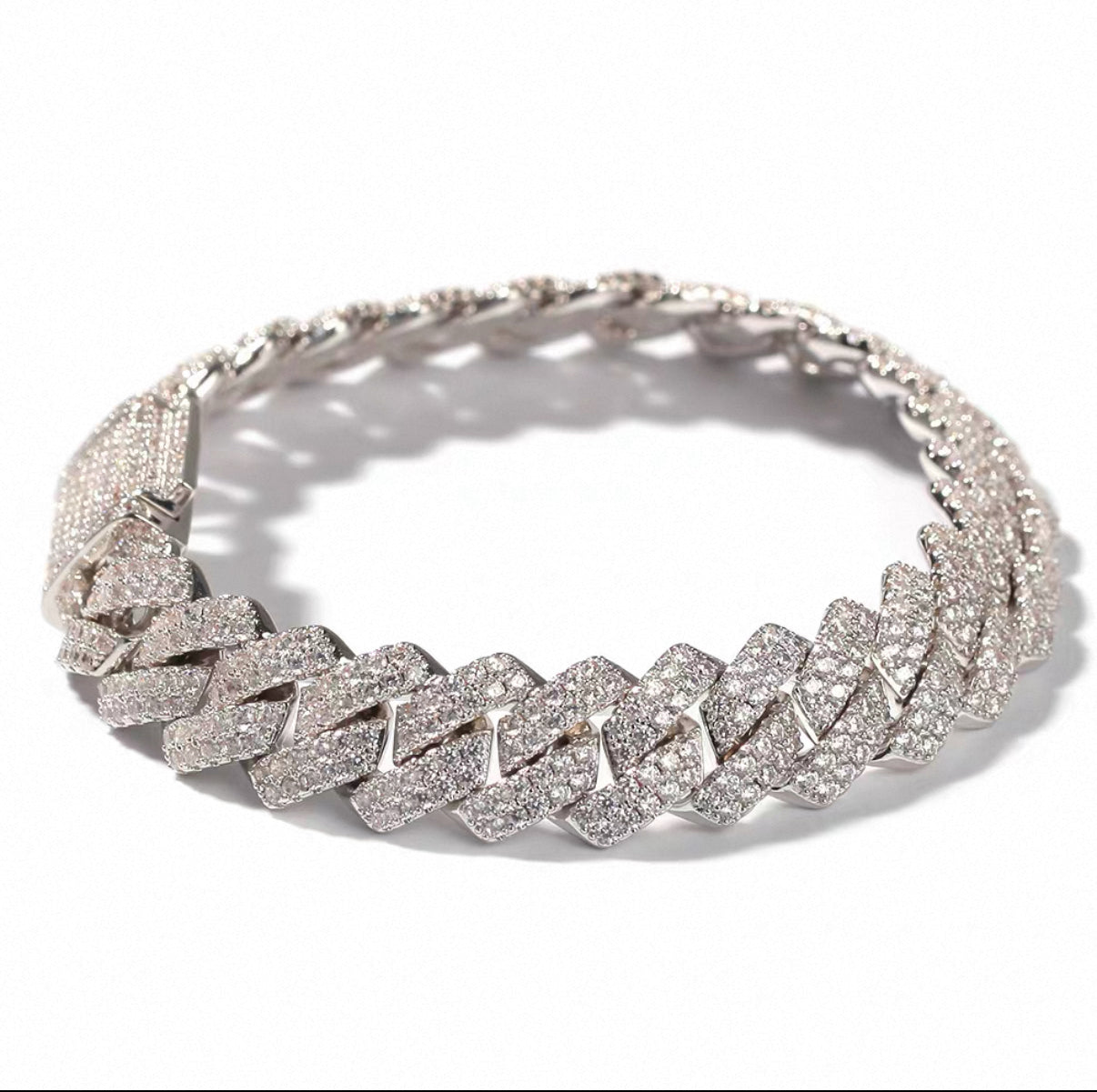 14mm Prong Chain Bracelet