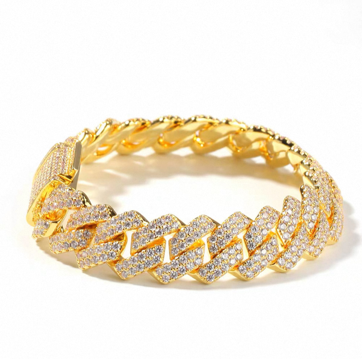 14mm Prong Chain Bracelet