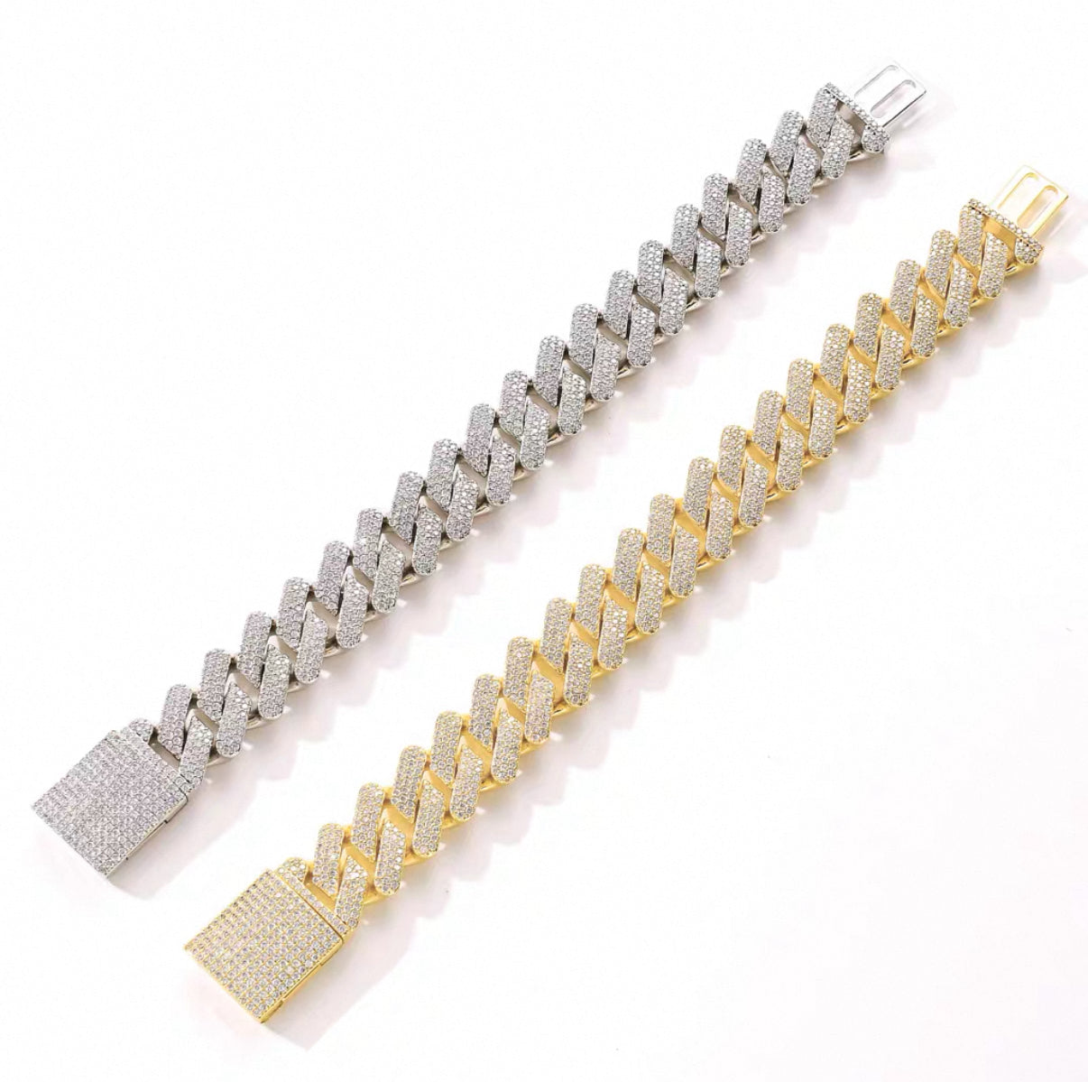 20mm Prong Chain Bracelet