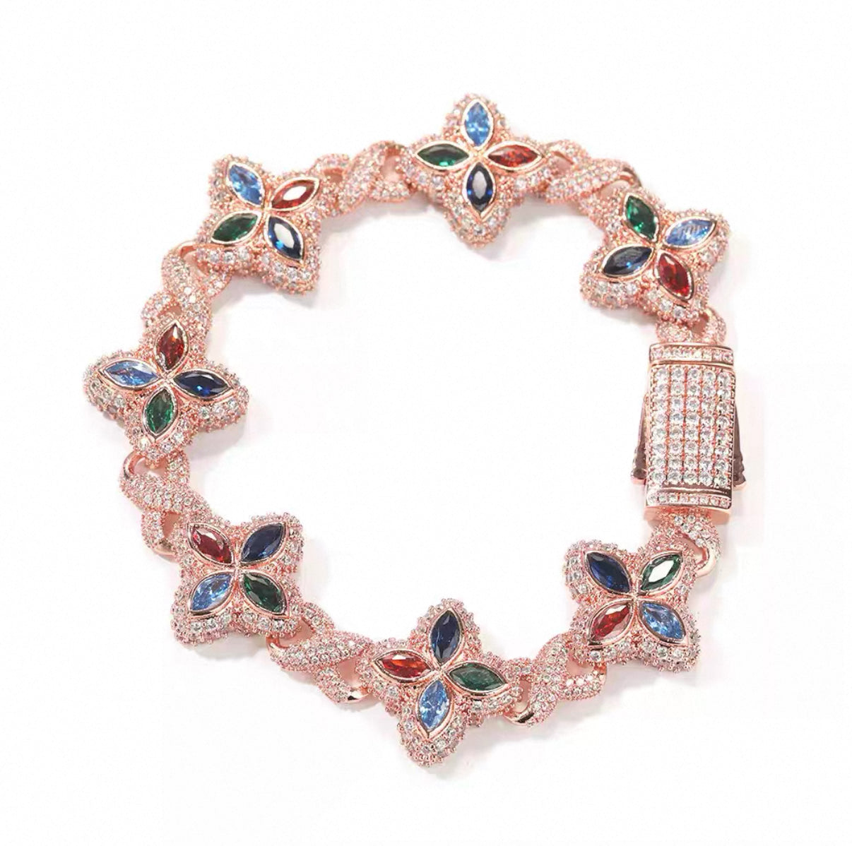 Floral Ice Blossom Bracelet