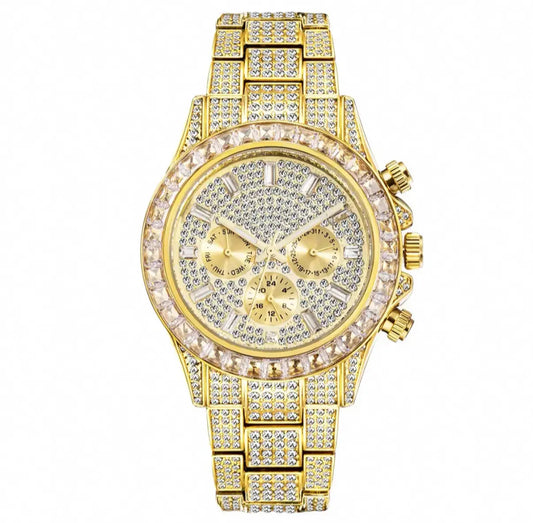 Imperium Full Ice Watch【GOLD】