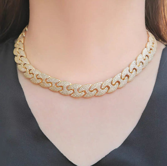 Royal Ice Cuban Chain Necklace