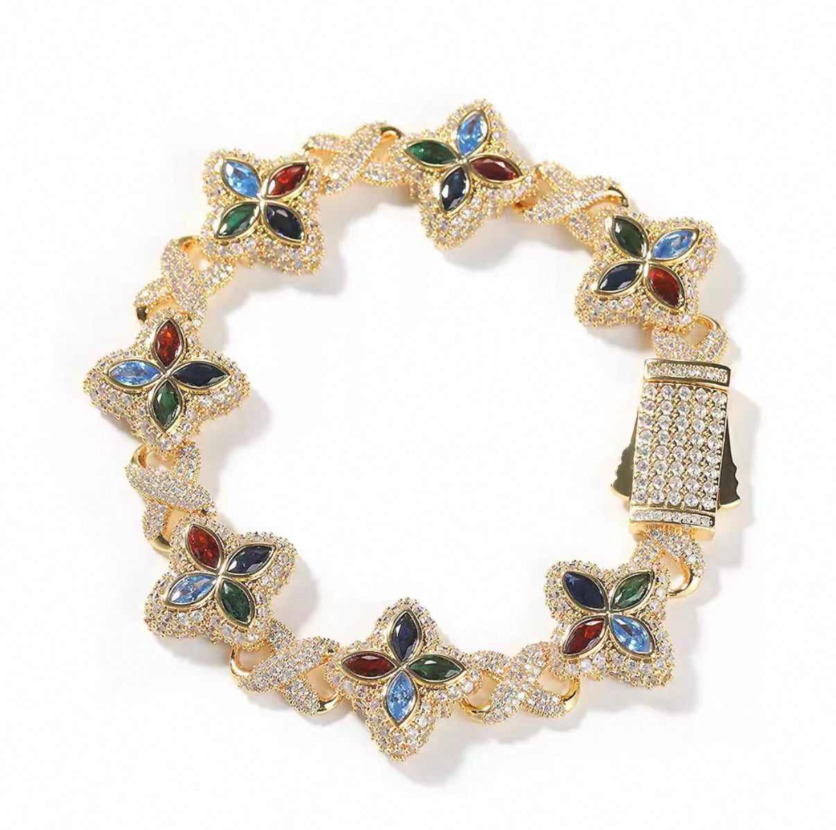 Floral Ice Blossom Bracelet