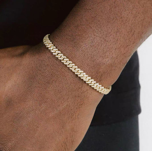 5mm Prong Chain Bracelet