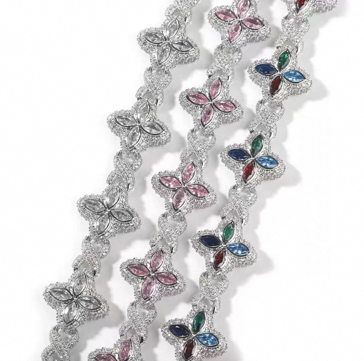 Floral Ice Blossom Bracelet