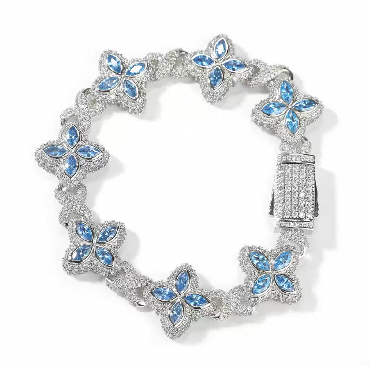 Floral Ice Blossom Bracelet