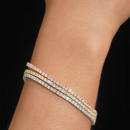 3mm Tennis Chain Bracelet