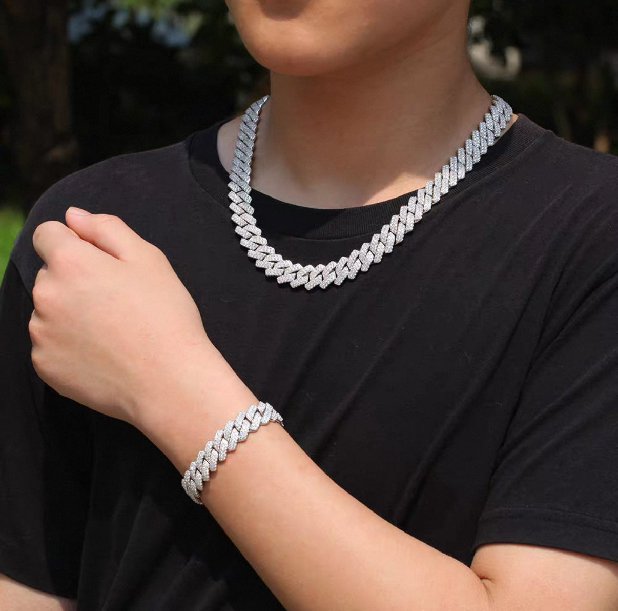 15mm Miami Chain Necklace