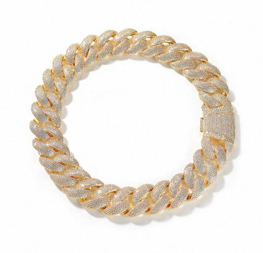 28mm Miami Chain Necklace