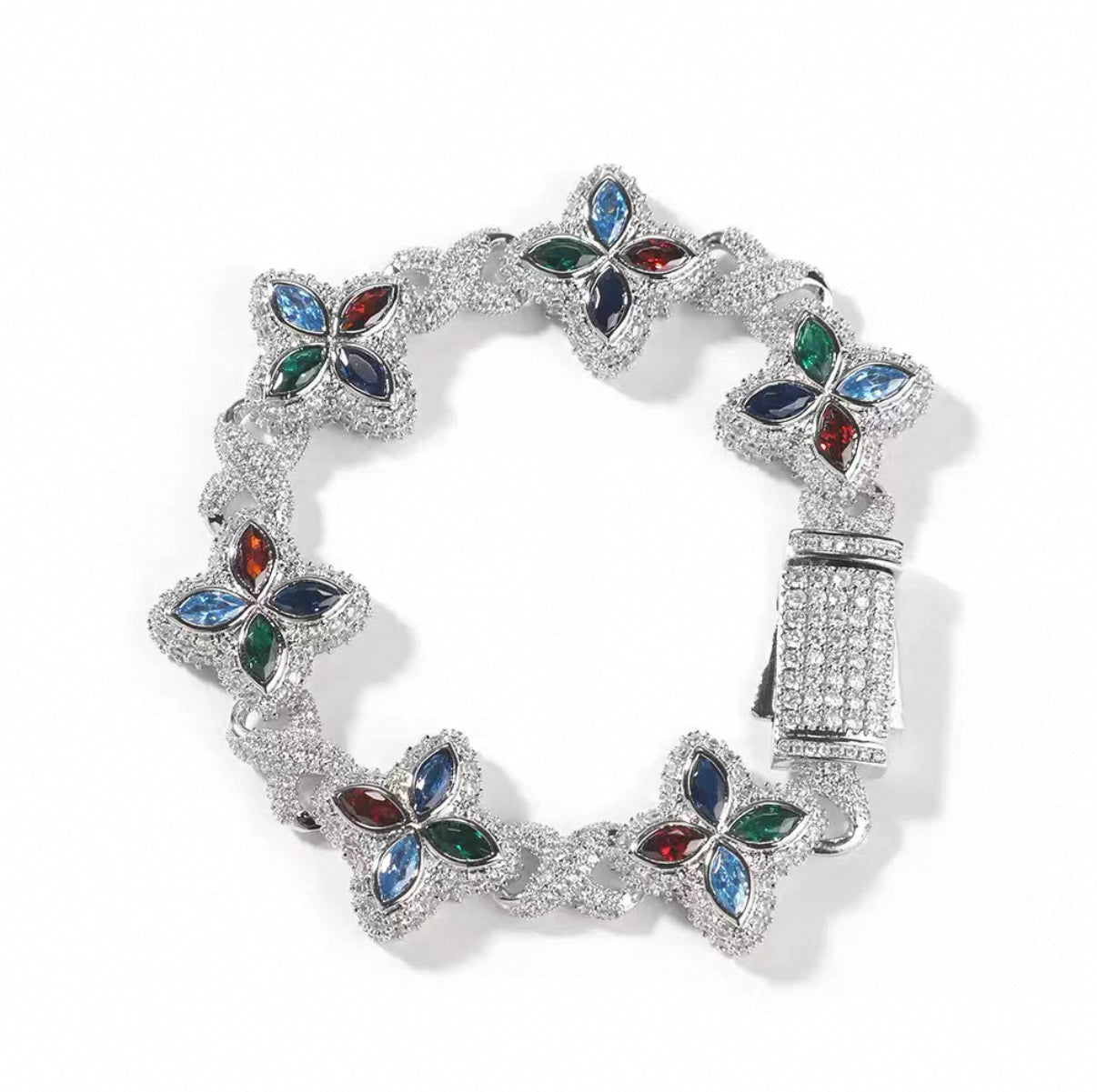 Floral Ice Blossom Bracelet