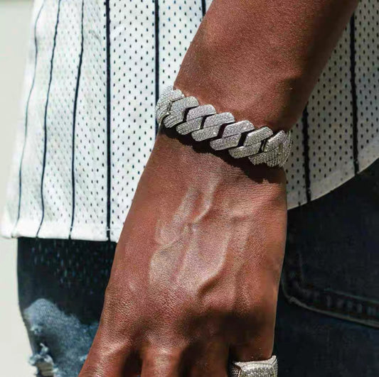 20mm Prong Chain Bracelet