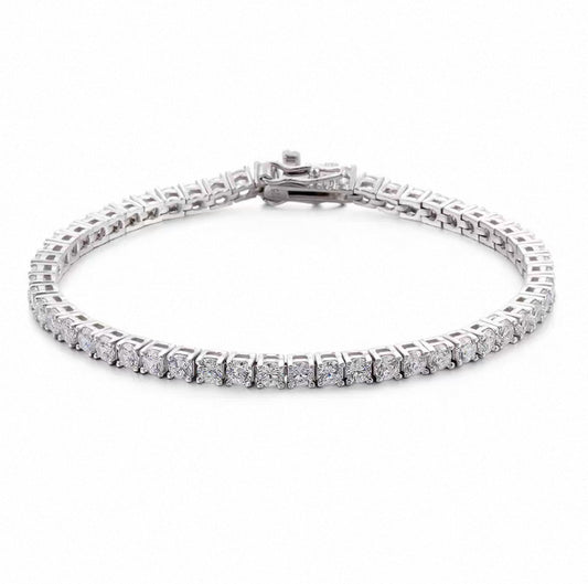 【Moissanite/3mm】Tennis Chain Bracelet