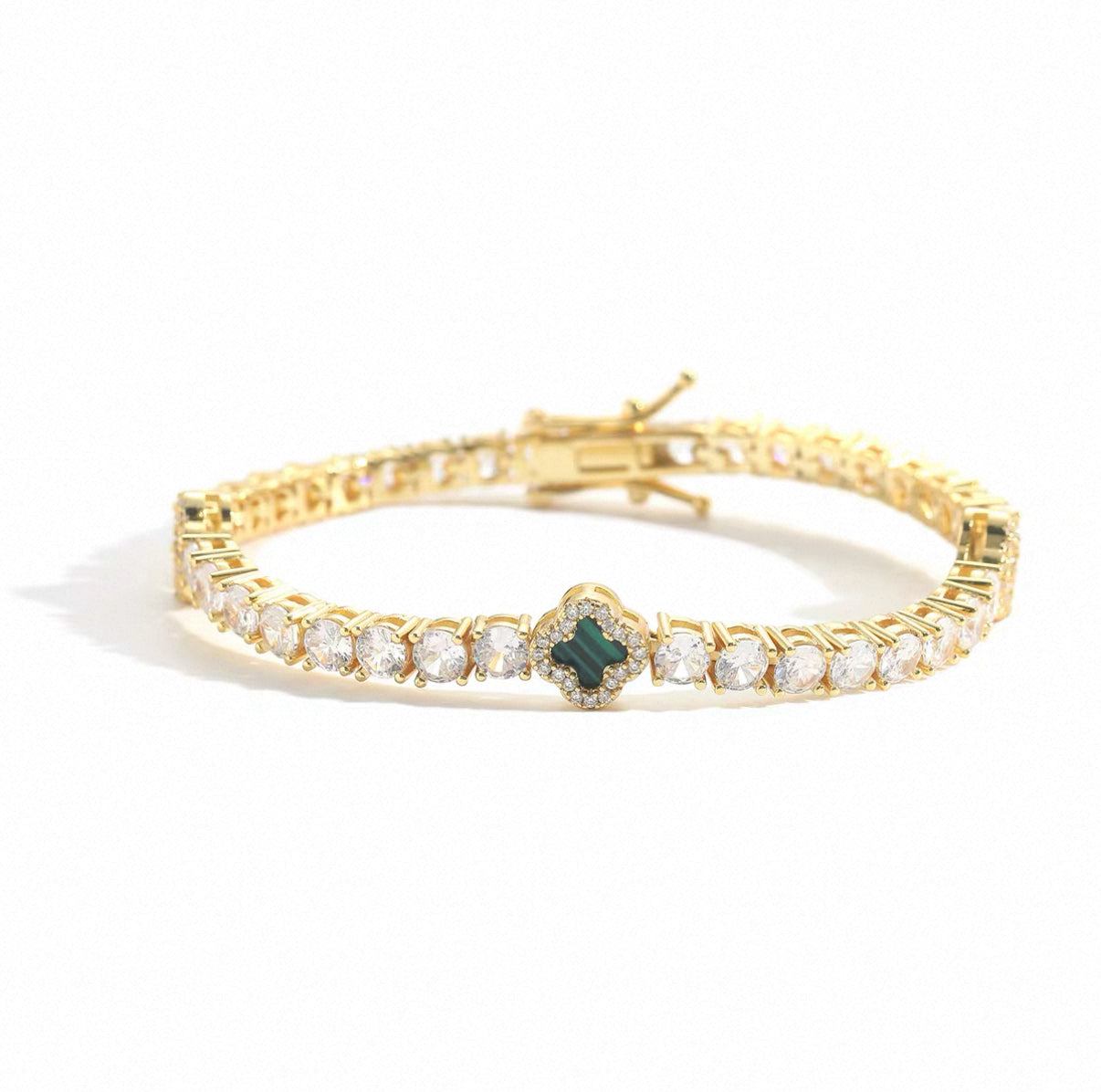 Clover Tennis Bracelet
