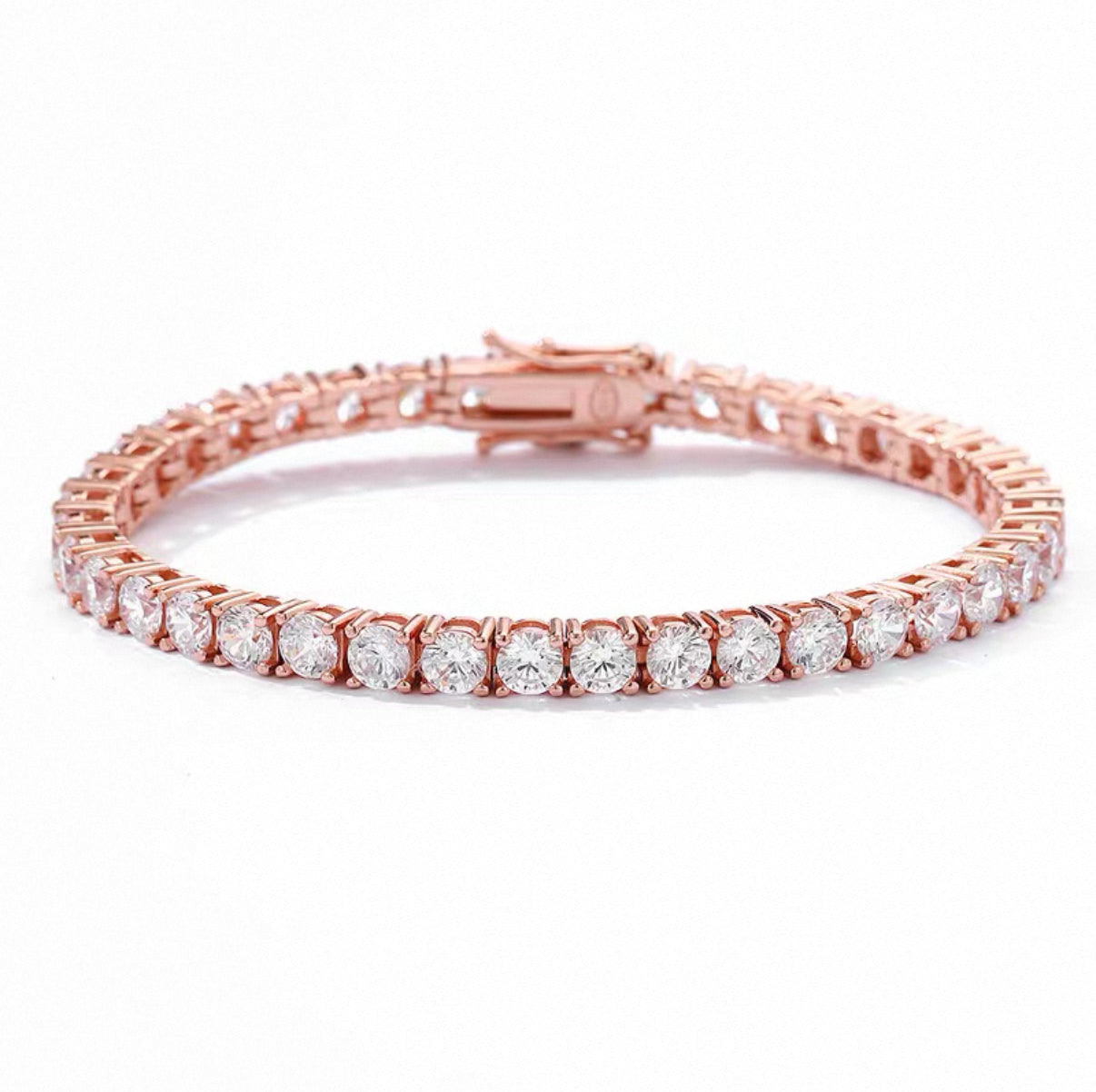【Moissanite/3mm】Tennis Chain Bracelet