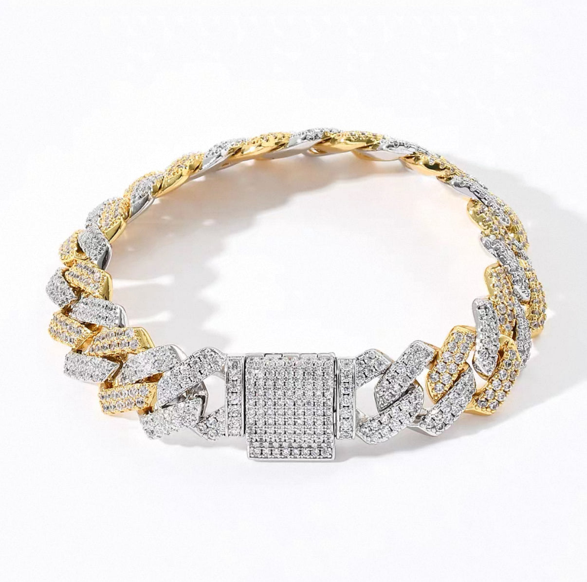 14mm Prong Chain Bracelet