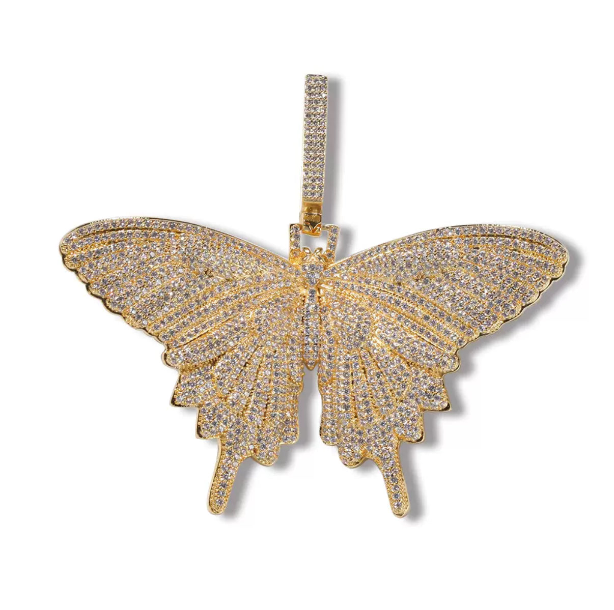 Eternal Wings Butterfly Pendant Necklace