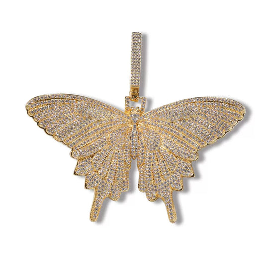 Eternal Wings Butterfly Pendant Necklace