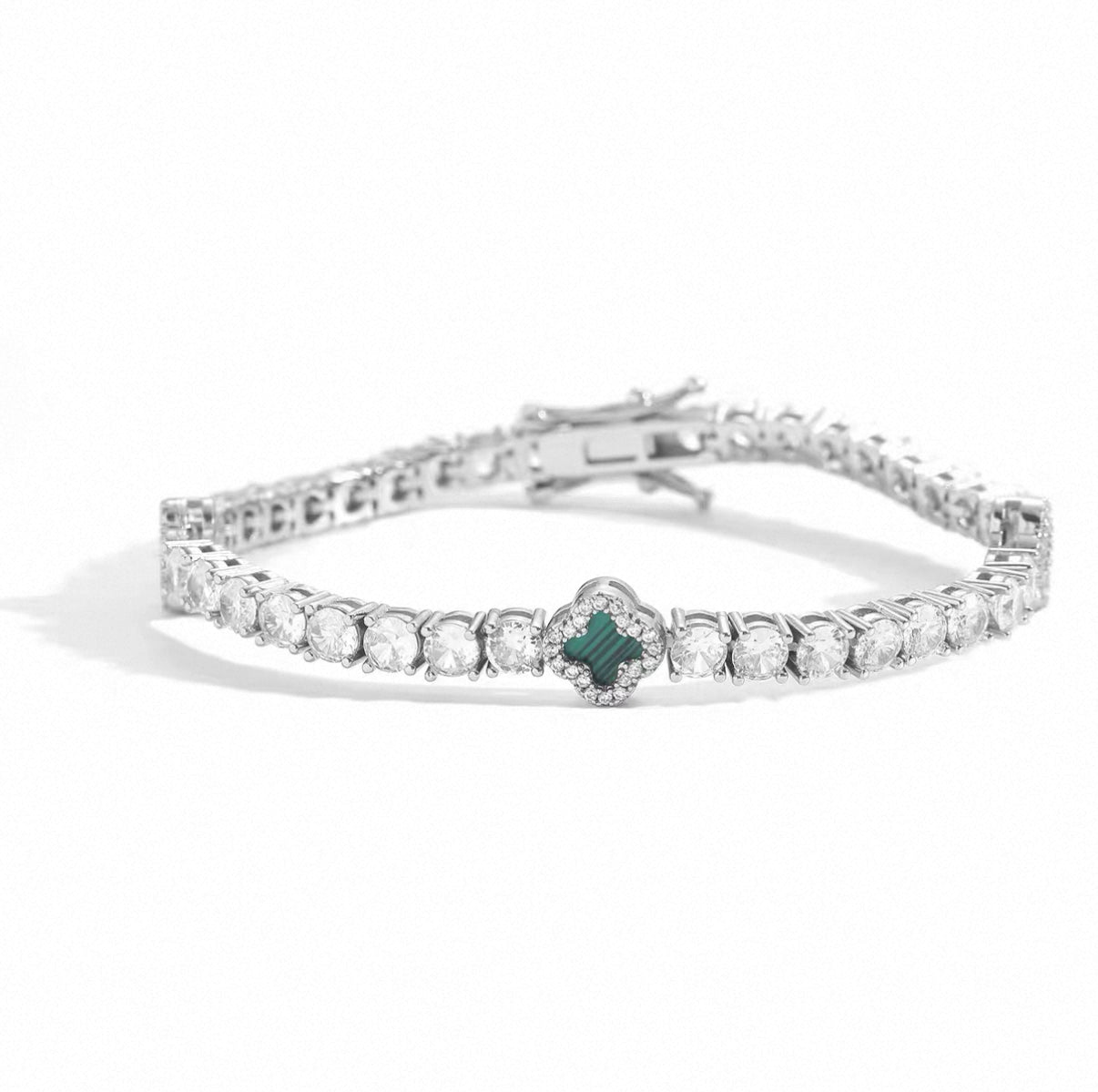 Clover Tennis Bracelet