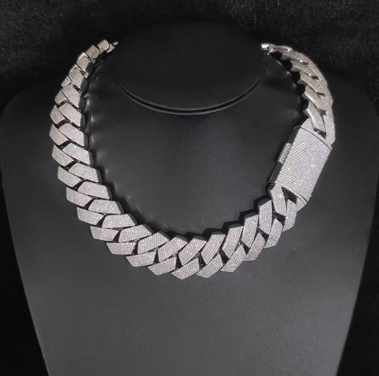 25mm Miami Chain Necklace