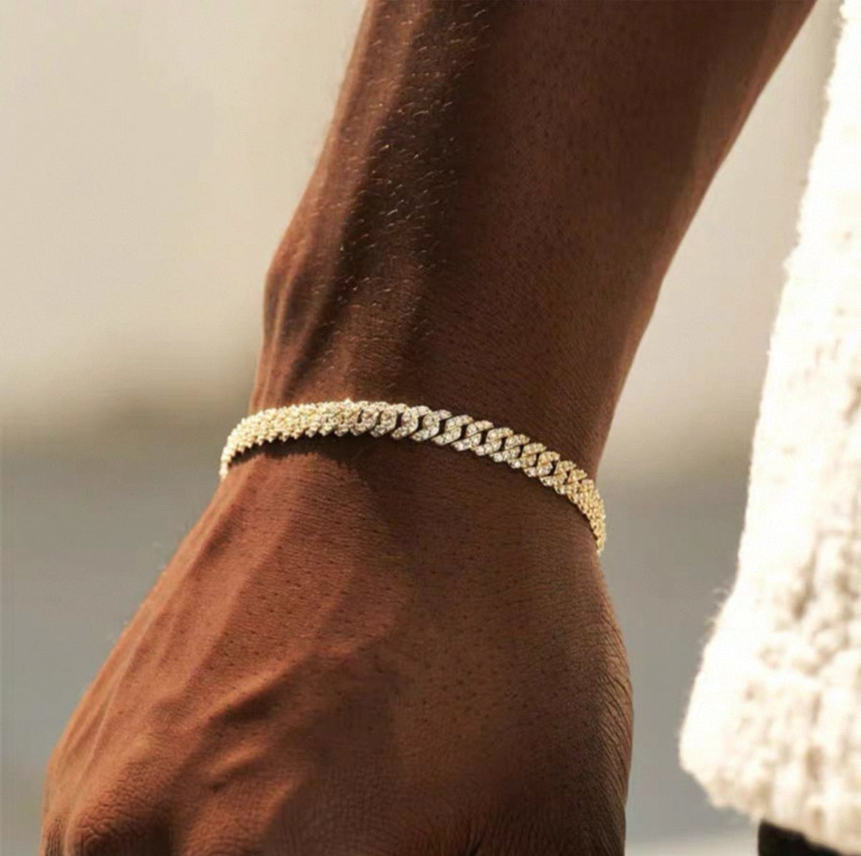5mm Prong Chain Bracelet