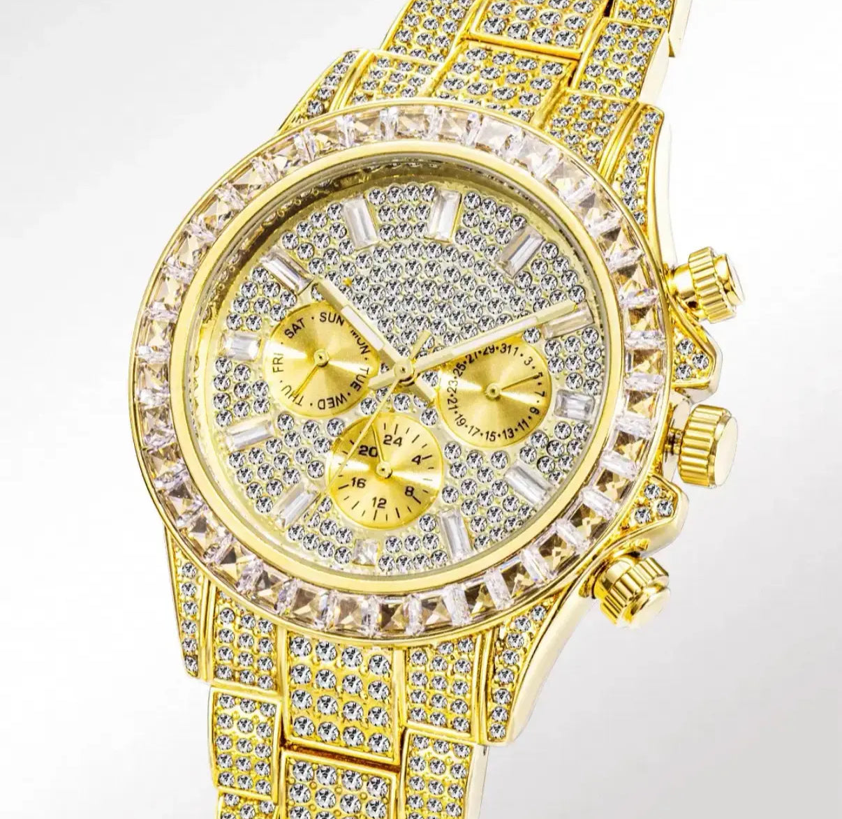 Imperium Full Ice Watch【GOLD】