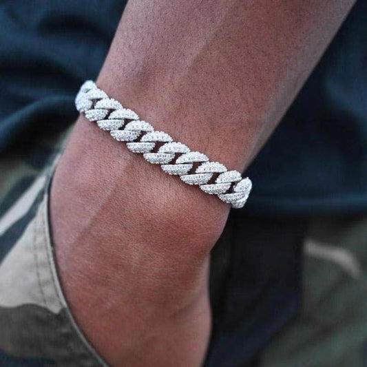 8mm Prong Chain Bracelet