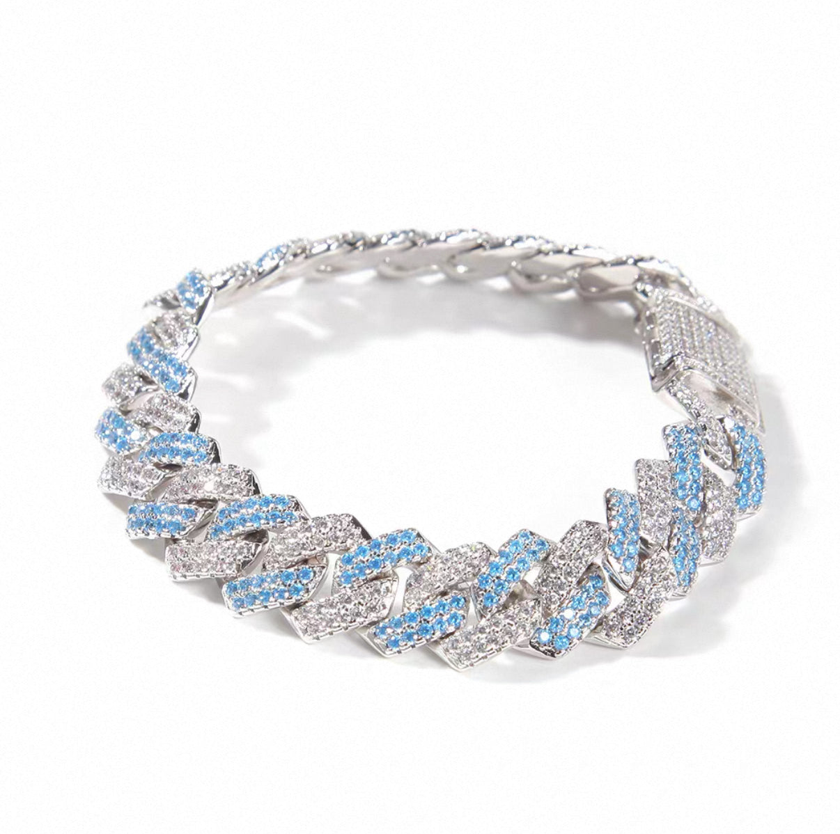 14mm Prong Chain Bracelet