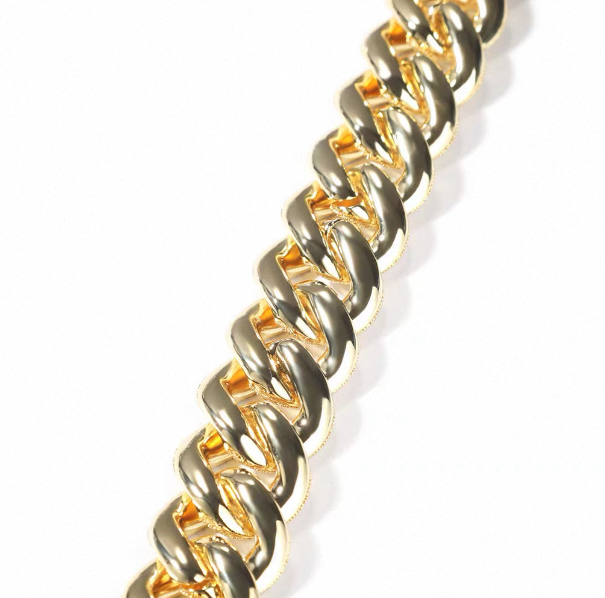 28mm Miami Chain Necklace