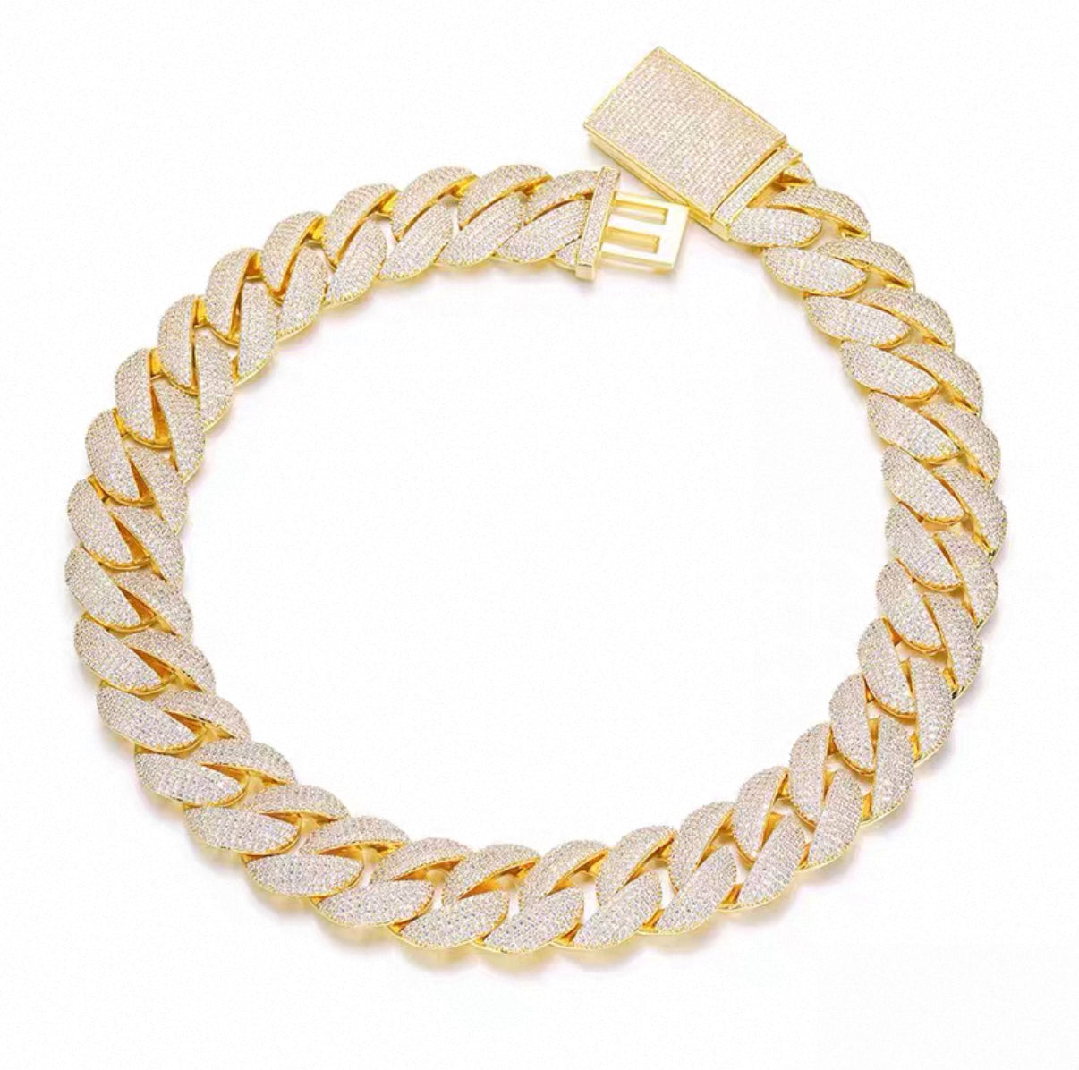 22mm Miami Chain Necklace