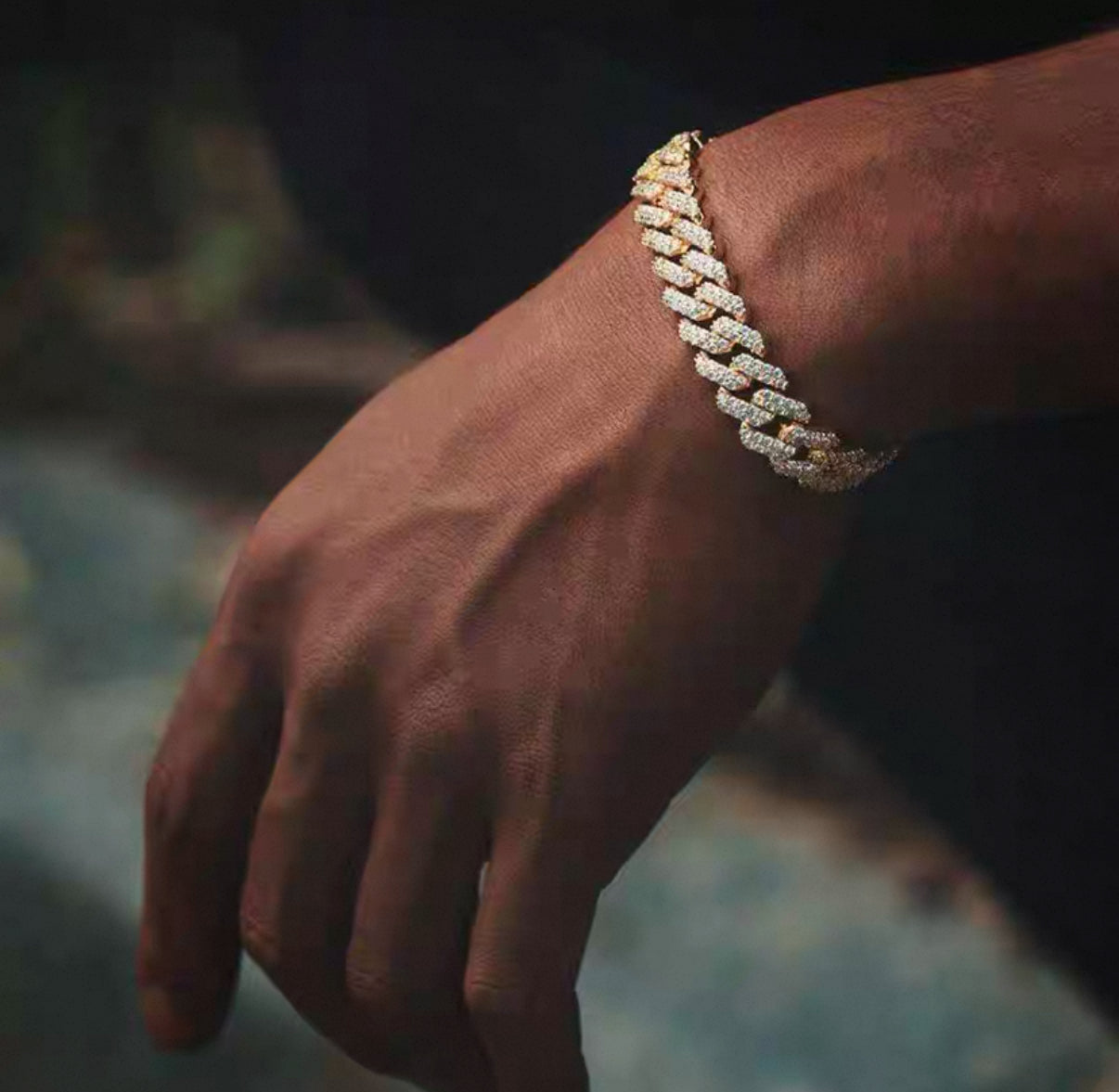 14mm Prong Chain Bracelet