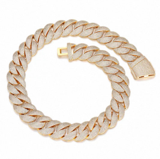 23mm Miami Chain Necklace