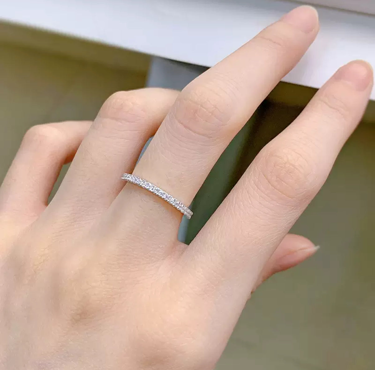 Tennis Ring 【Moissanite/2mm】