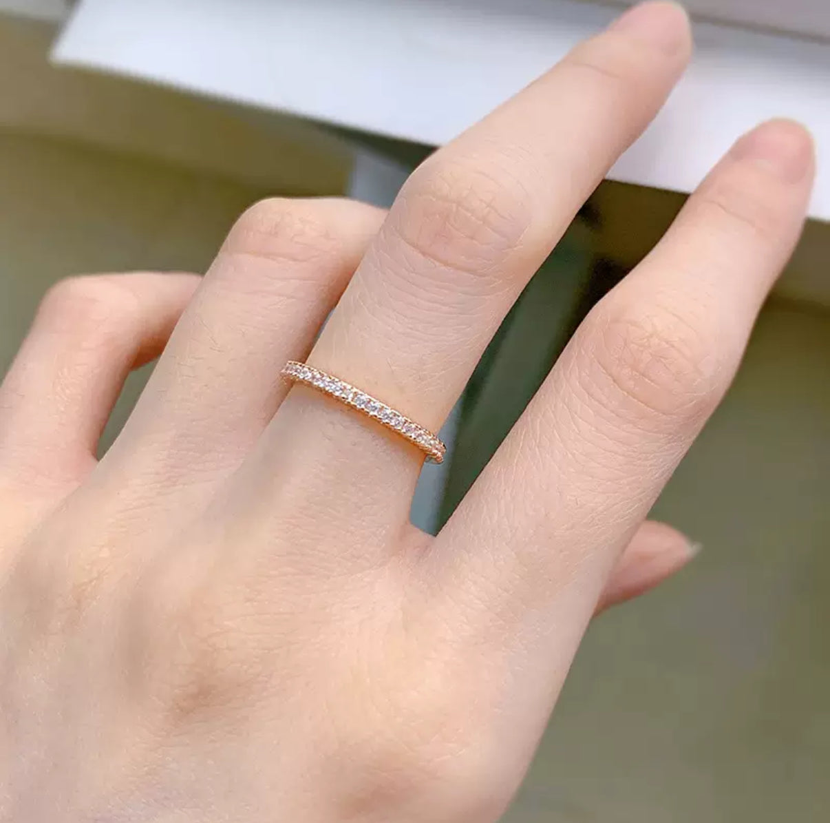 Tennis Ring 【Moissanite/2mm】