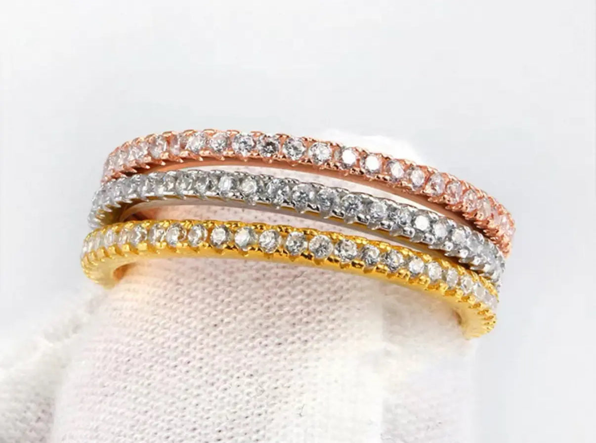 Tennis Ring 【Moissanite/2mm】