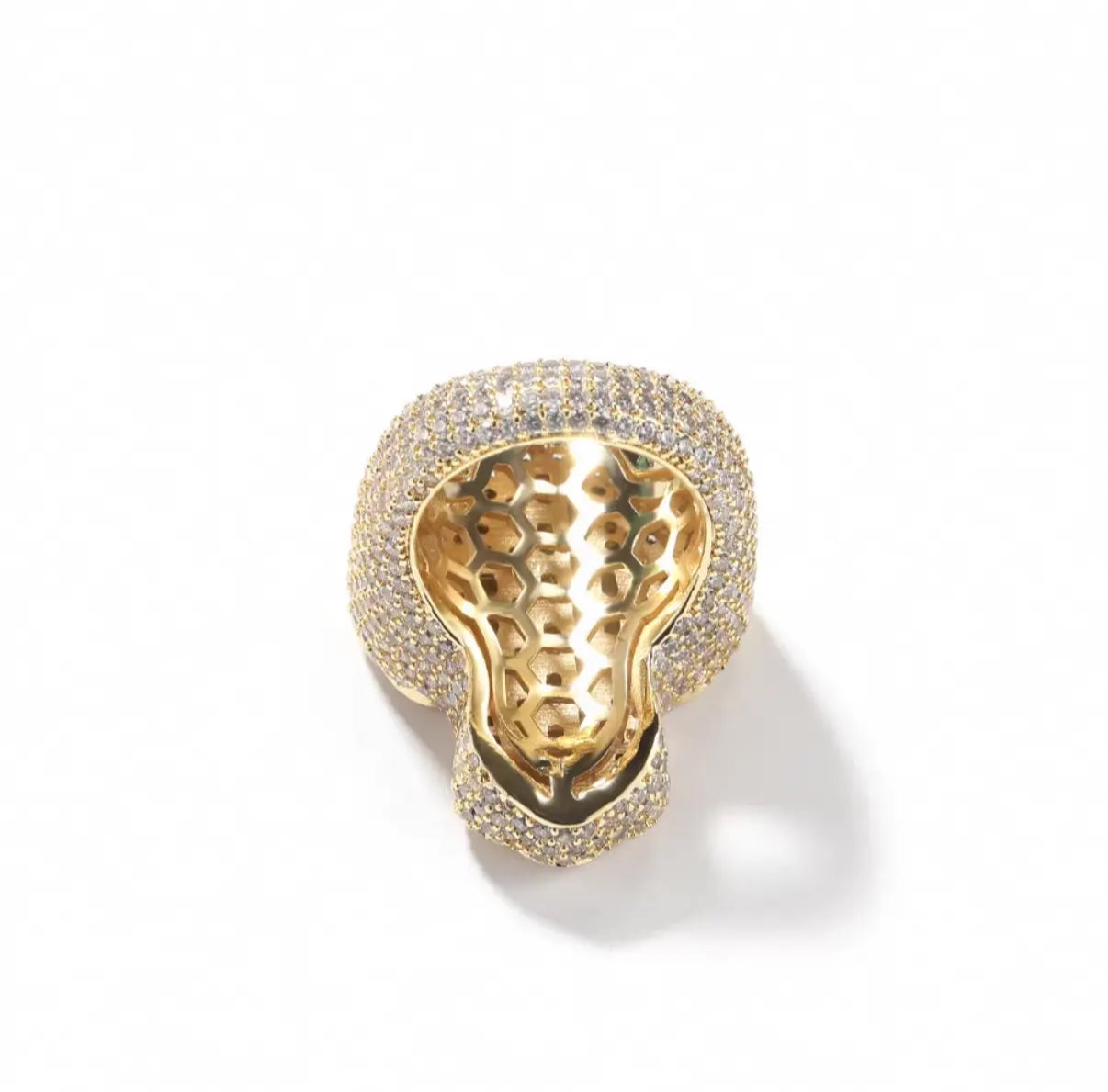 Cross Baguette Ring