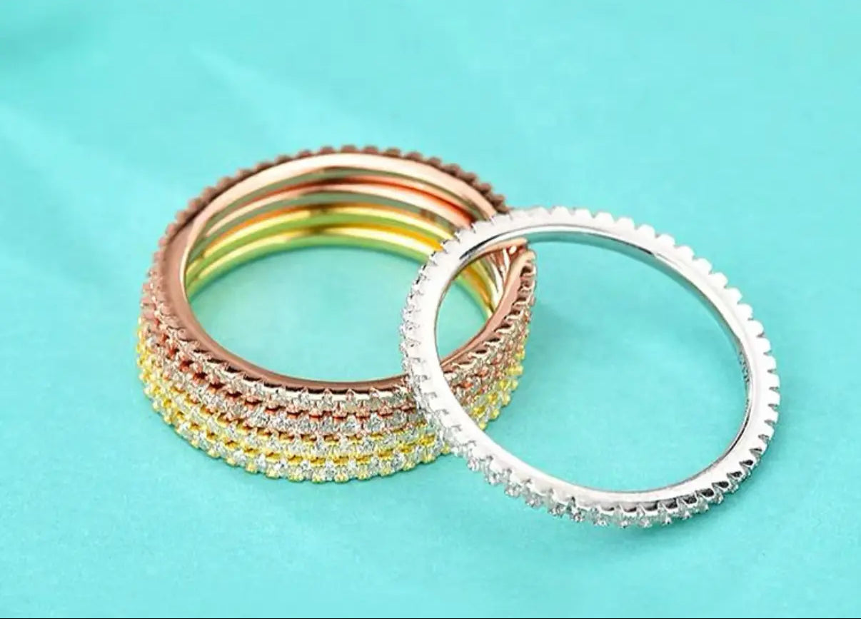 Tennis Ring 【Moissanite/2mm】