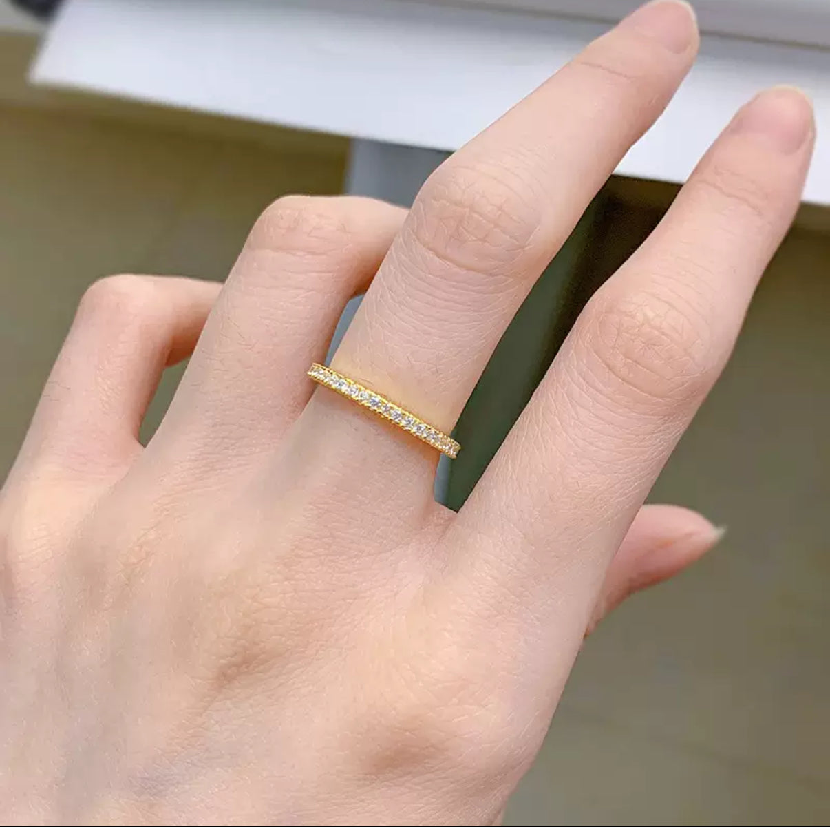Tennis Ring 【Moissanite/2mm】