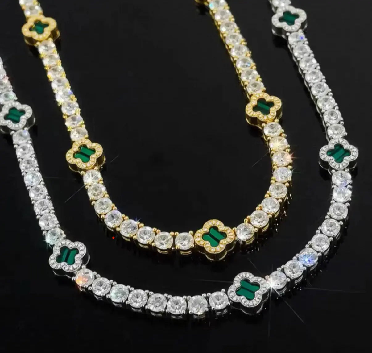 Clover Tennis Bracelet