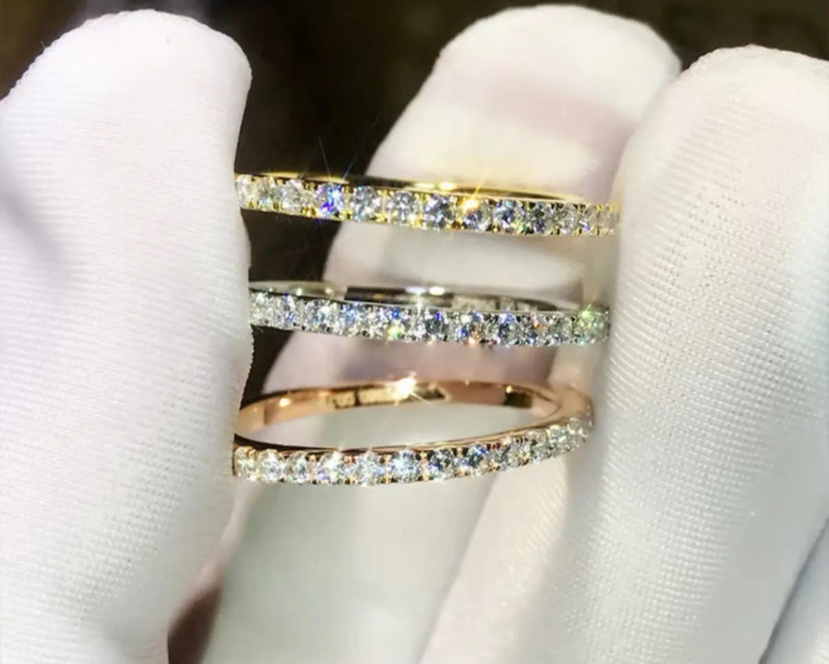 Tennis Ring 【Moissanite/2mm】