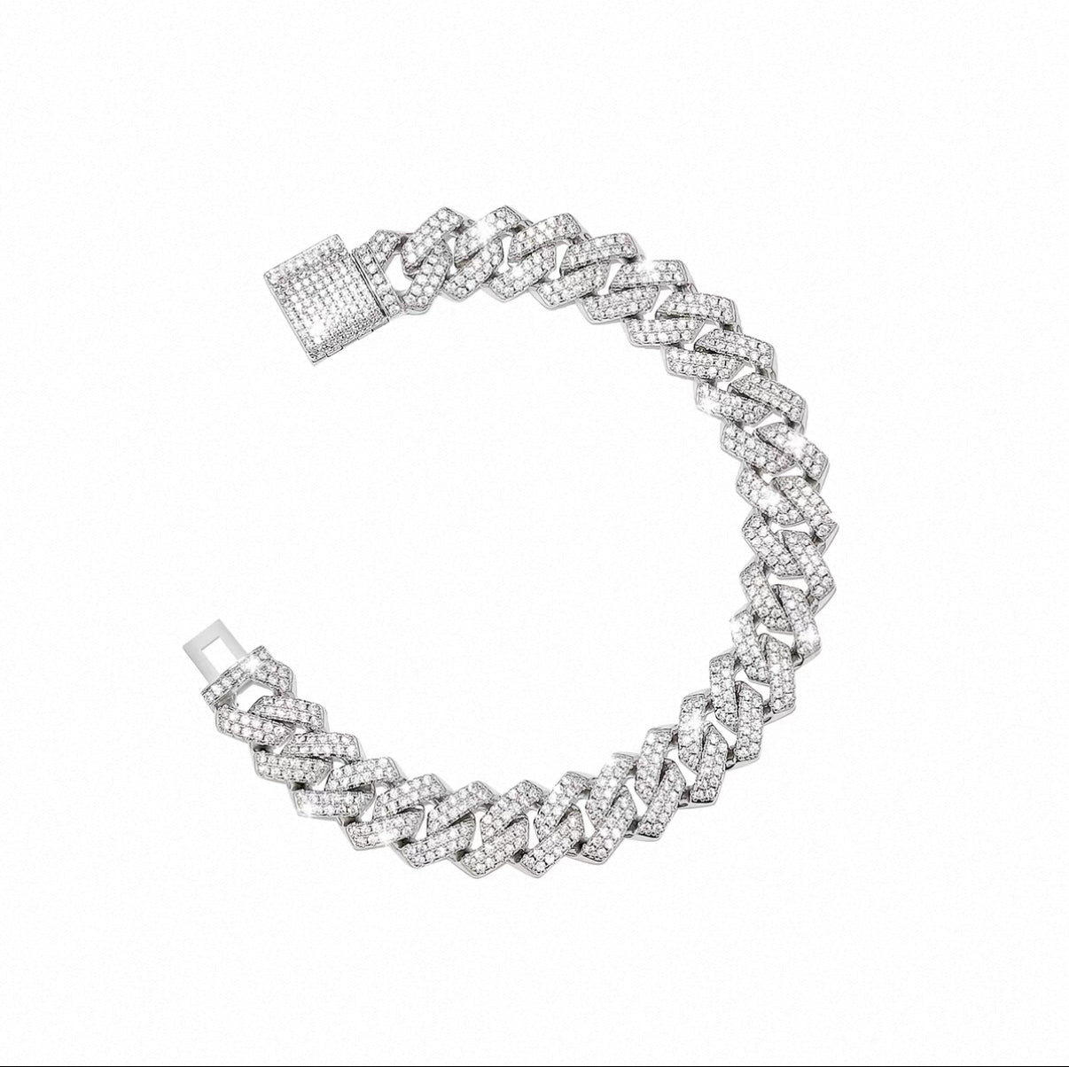 14mm Prong Chain Bracelet
