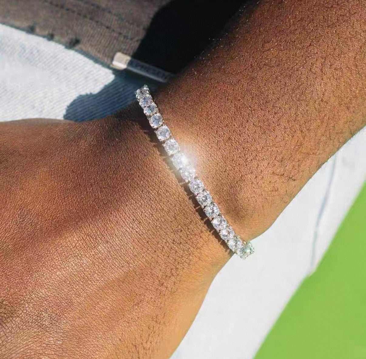 【Six01】Luxury Zirconia Bracelet【3mm】