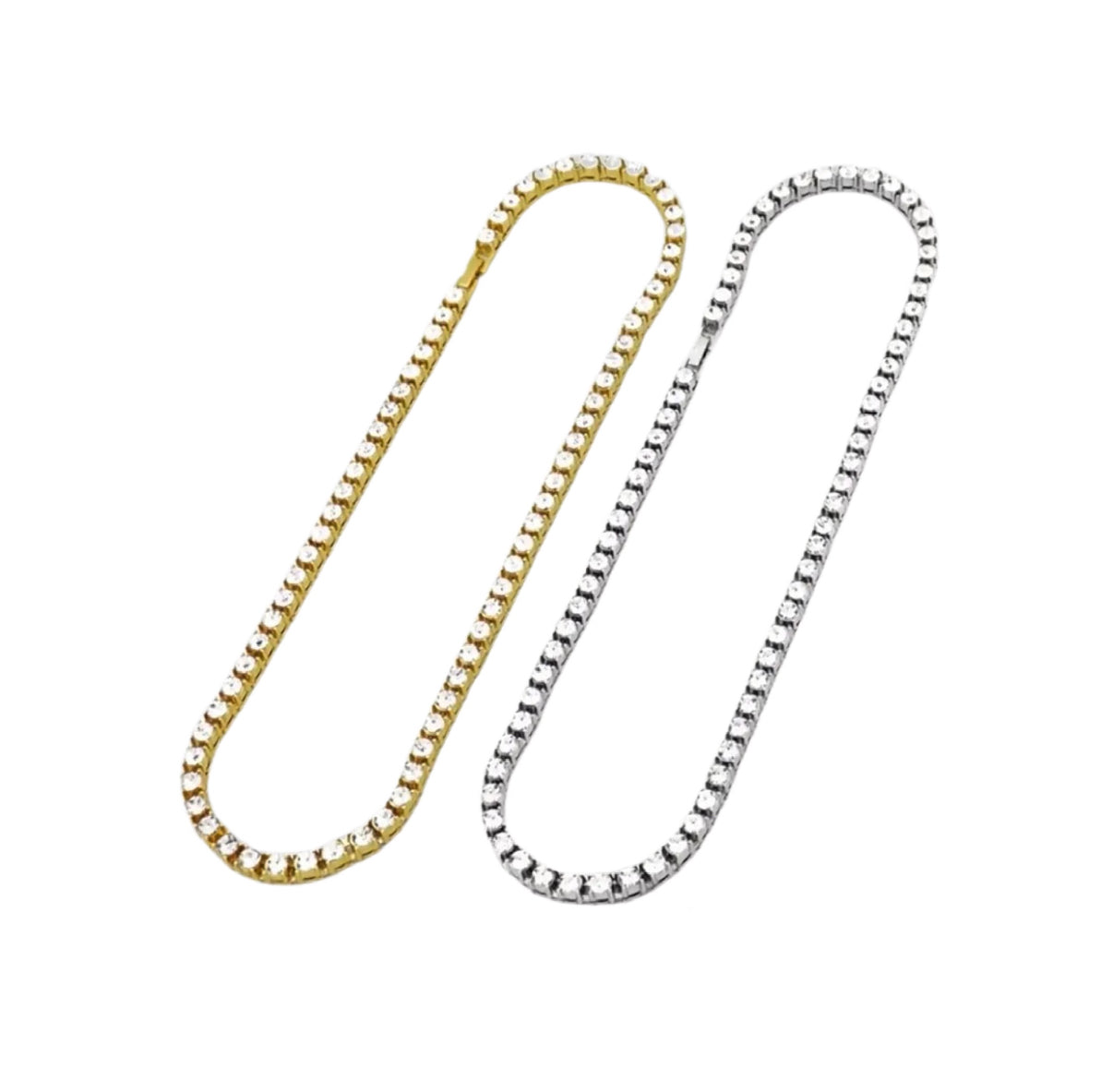 【Six02】Luxury Zirconia Necklace【3mm】
