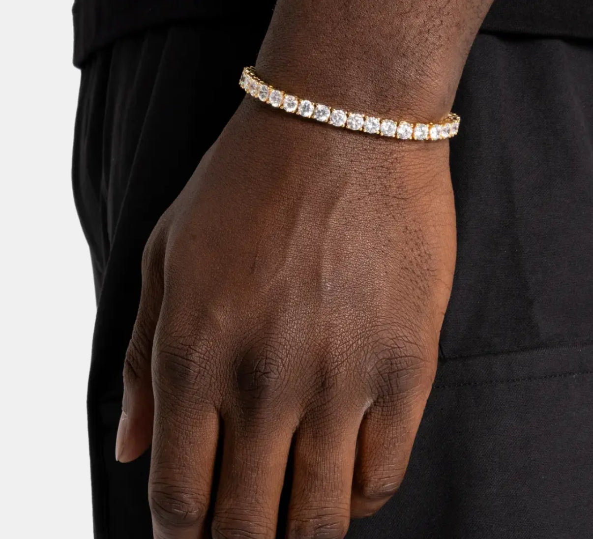 【Six01】Luxury Zirconia Bracelet【3mm】