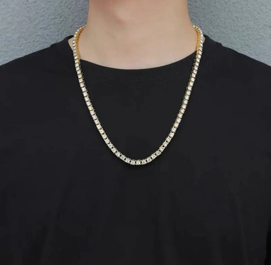 【Six02】Luxury Zirconia Necklace【3mm】