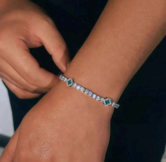 【Six12】Clover Tennis Bracelet