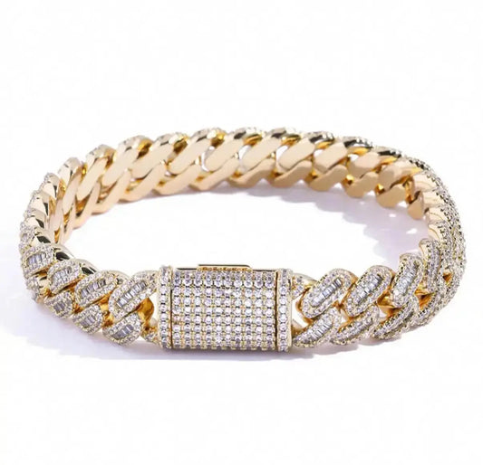 【Six11】Miami Chain Bracelet【12mm】