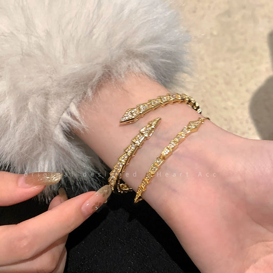 【Six20】Gleaming Python Bangle