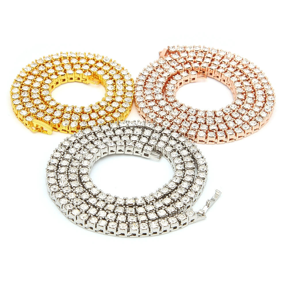 【Six02】Luxury Zirconia Necklace【3mm】